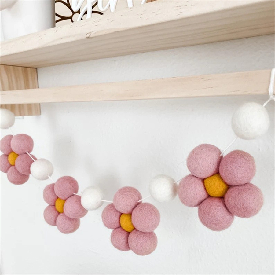 Handgefertigte Filz-Gänseblümc – Baby Nursery Decor Girl Bewertung und Preis