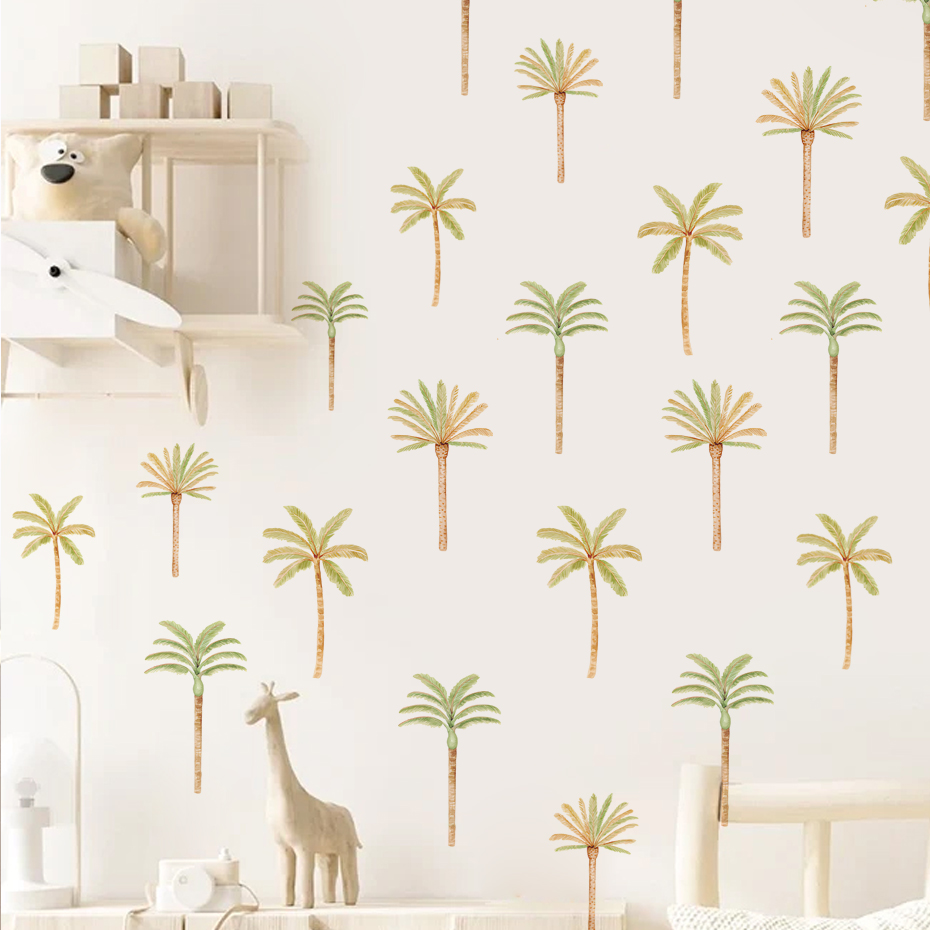 Boho Kokospalme Wandaufkleber  – Baby Nursery Decor Girl Bewertung und Preis