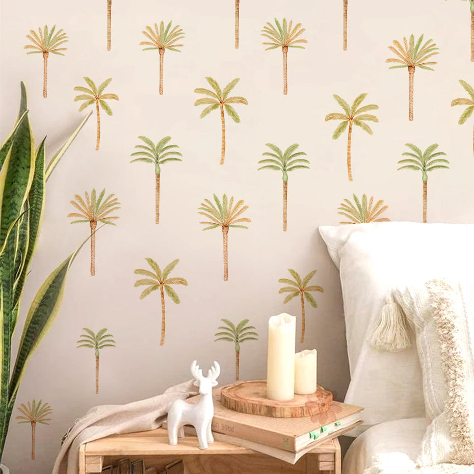 Boho Kokospalme Wandaufkleber  – Baby Nursery Decor Girl Bewertung und Preis
