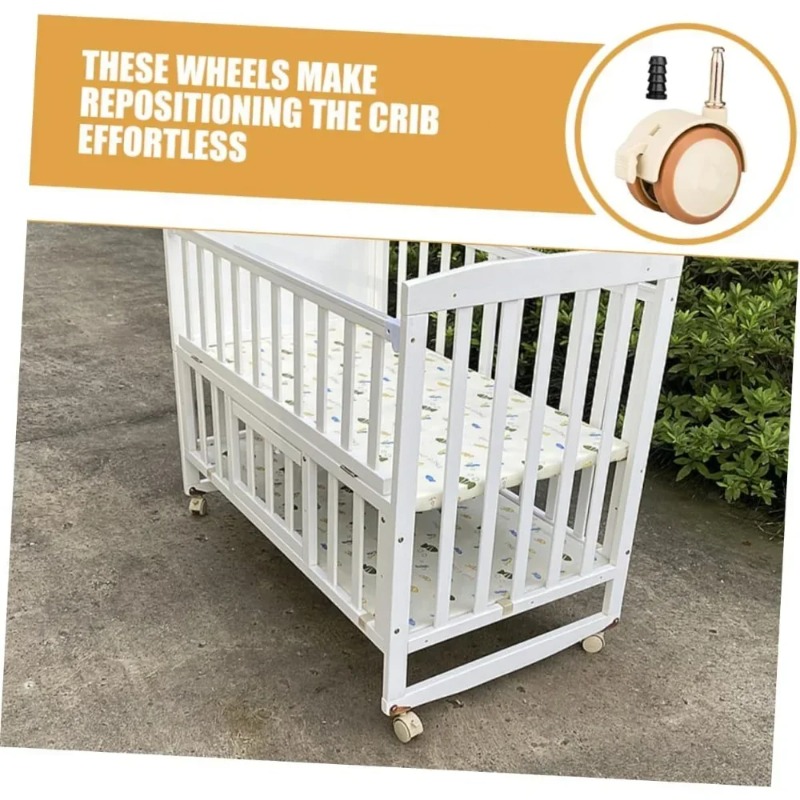 2/4/6/8 Stück Schwenkbare Schr – Baby Nursery Trolley Bewertung und Preis